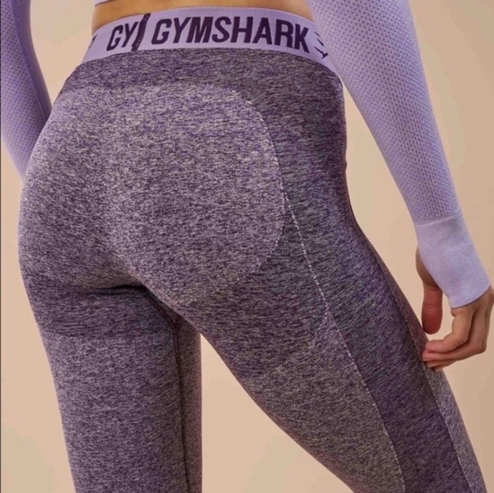 Gymshark flex 3 leggings Heather purple women's